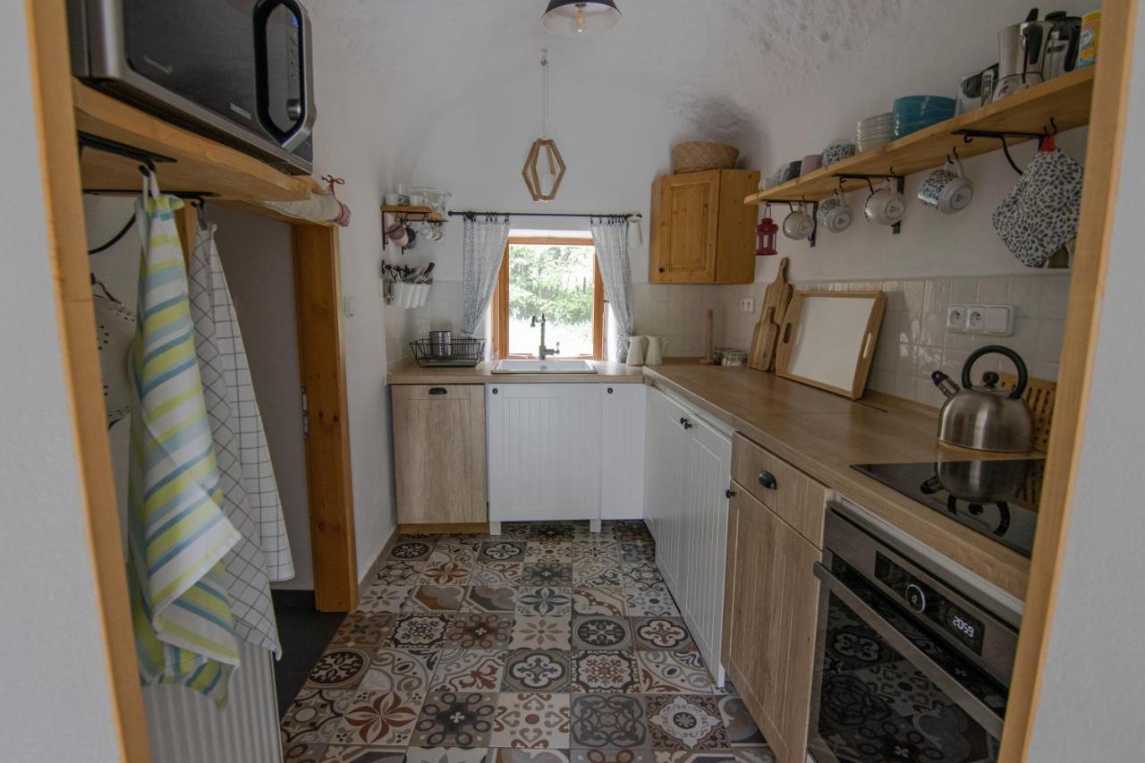 Chalupa Novy Vojirov Cp. 27 Nová Bystřice Bagian luar foto