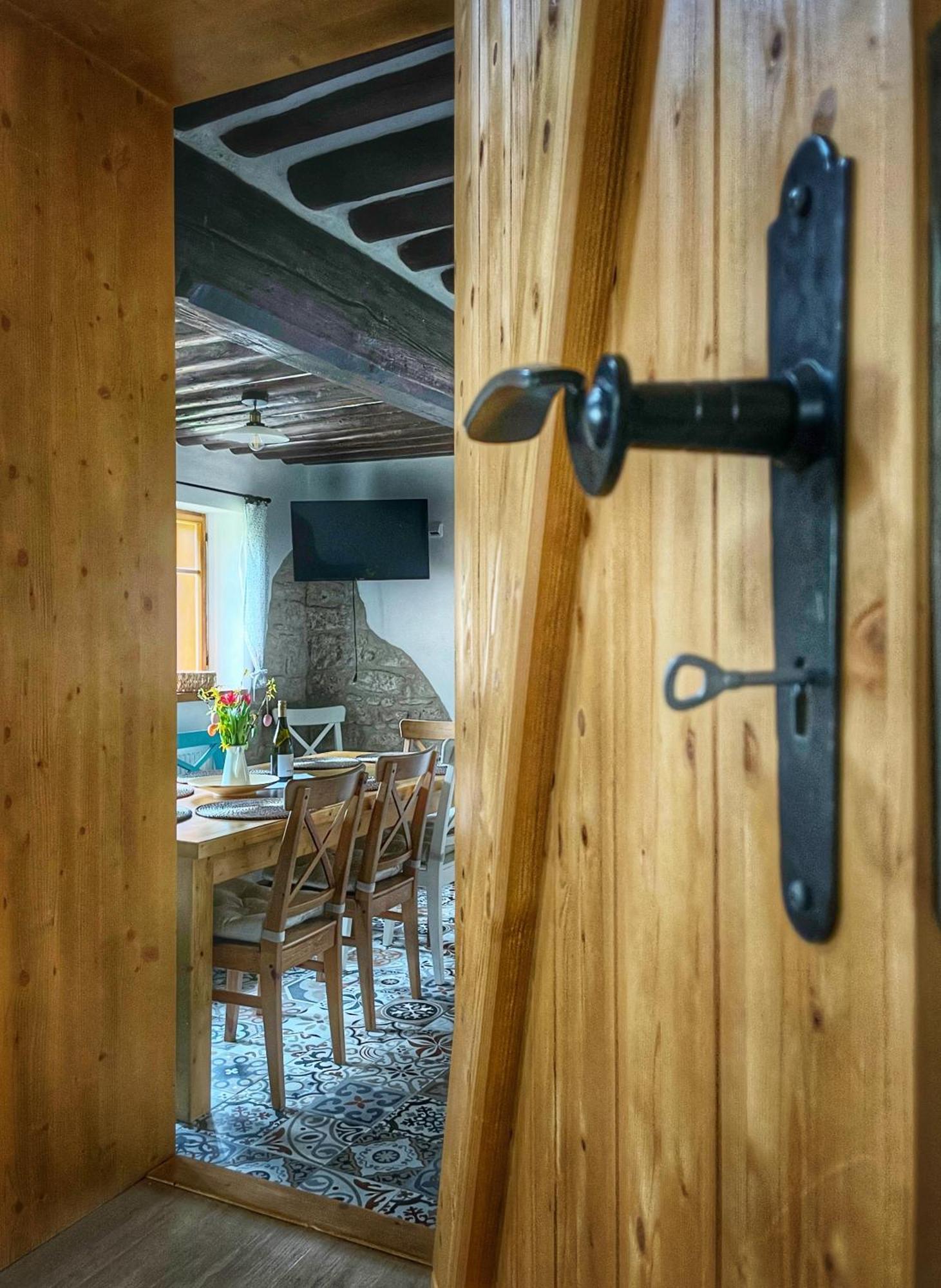 Chalupa Novy Vojirov Cp. 27 Nová Bystřice Bagian luar foto